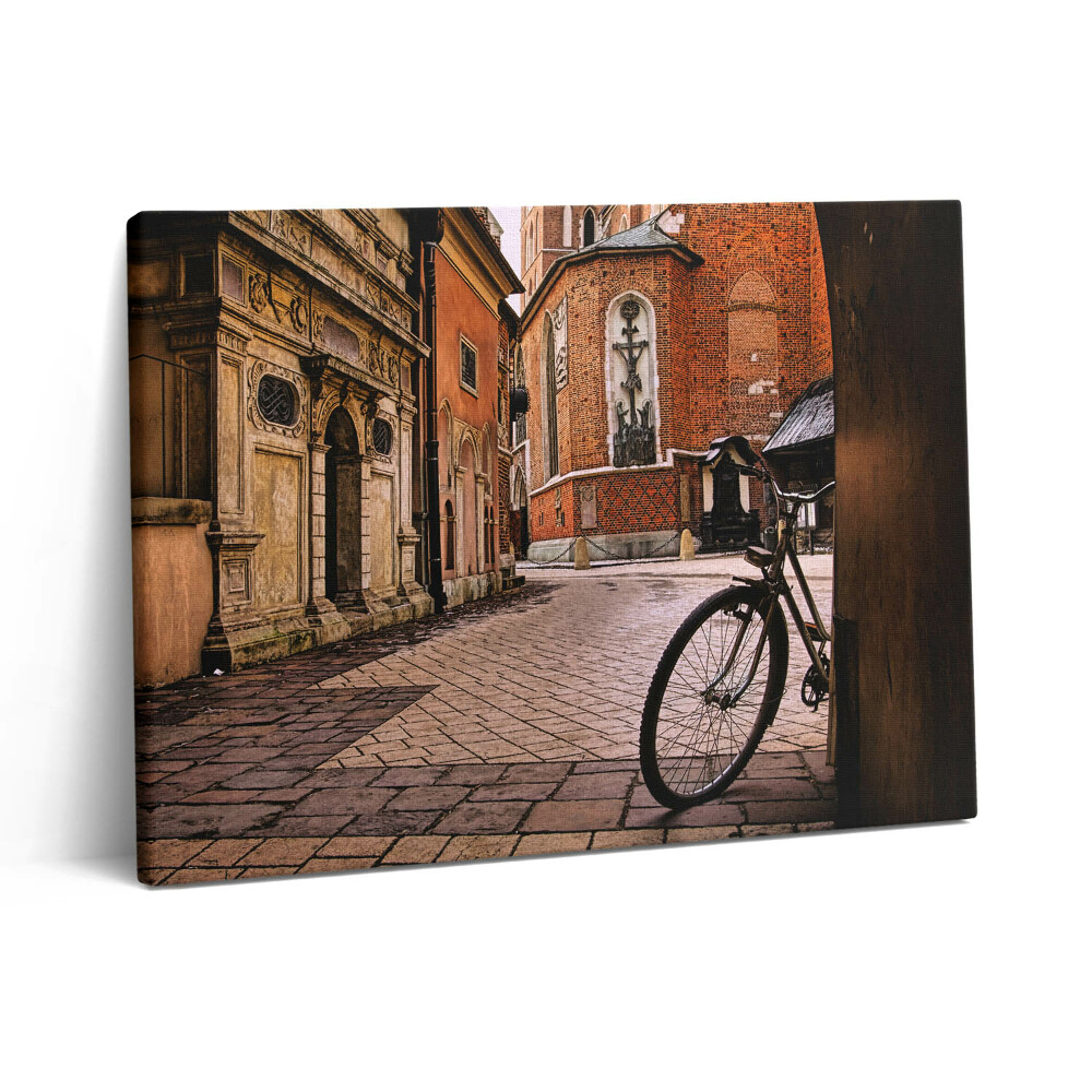 Pictură pe pânză 80x60 Piața Centrală din Cracovia