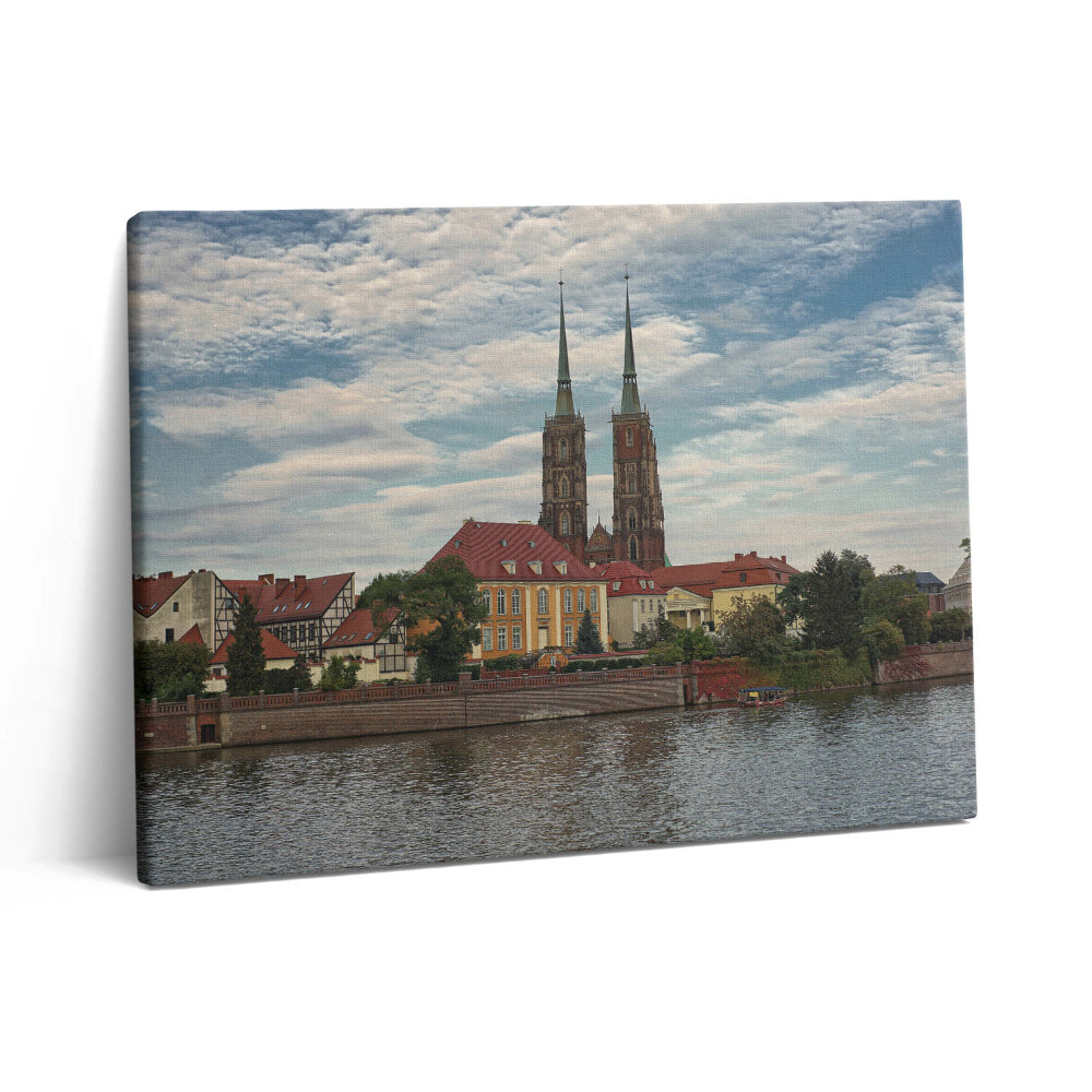 Pictură pe pânză 80x60 Biserica din Wrocław