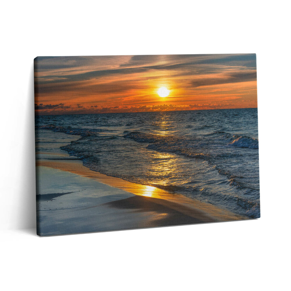 Pictură pe pânză 80x60 Marea Baltică Władysławowo