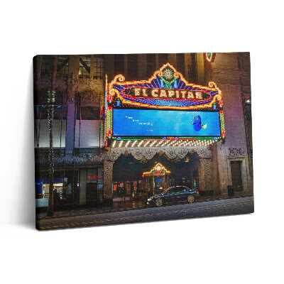 Pictură pe pânză 80x60 Teatrul Ej Capitan din Los Angeles