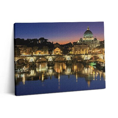 Pictură pe pânză 80x60 Bazilica Sfântul Petru din Roma