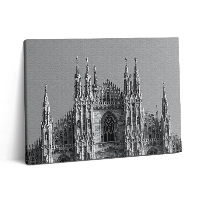Pictură pe pânză 80x60 Duomo di Milano din Roma