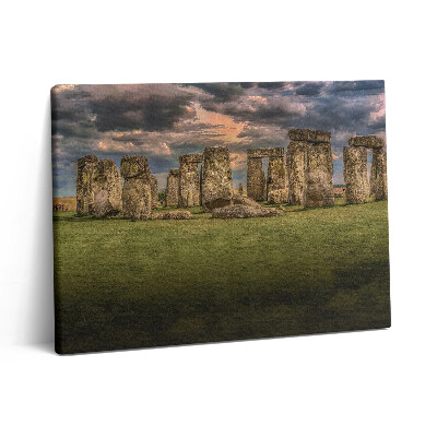Pictură pe pânză 80x60 Nimbostratusul din Stonehenge