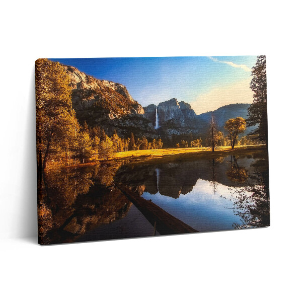 Pictură pe pânză 80x60 Pădurea din Parcul Yosemite