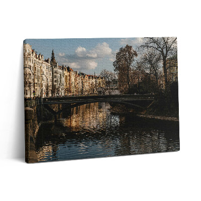 Pictură pe pânză 80x60 Panorama Pragăi