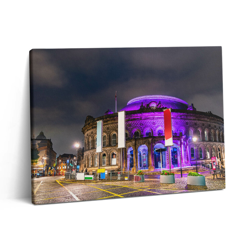 Pictură pe pânză 80x60 Bursa de Cereale din Leeds, Anglia