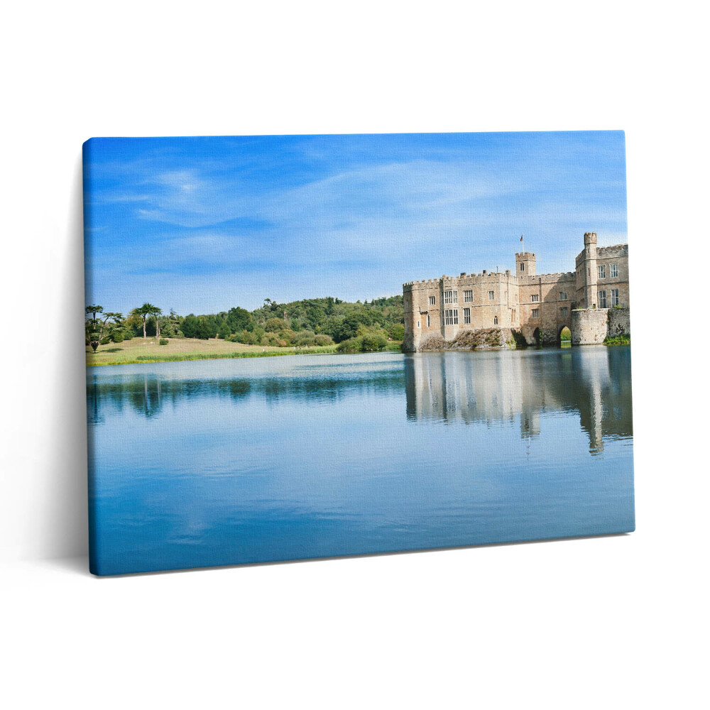 Pictură pe pânză 80x60 Castelul Leeds din Anglia