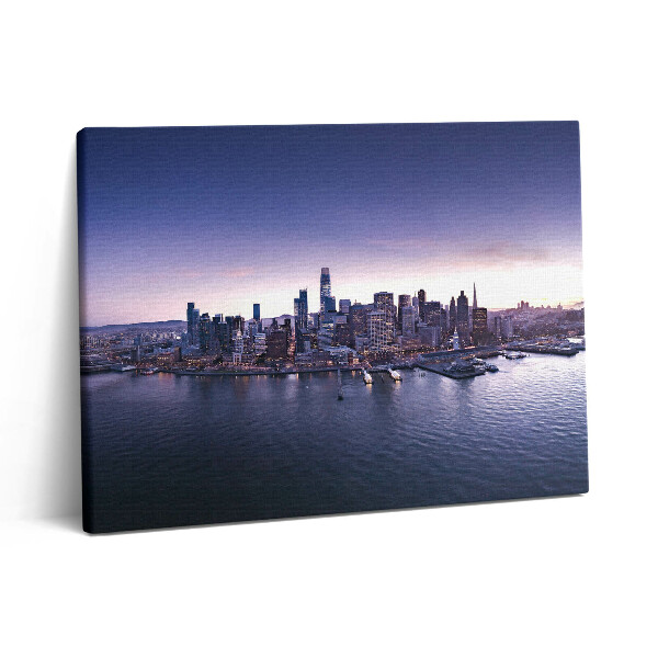 Pictură pe pânză 80x60 Vedere din San Francisco