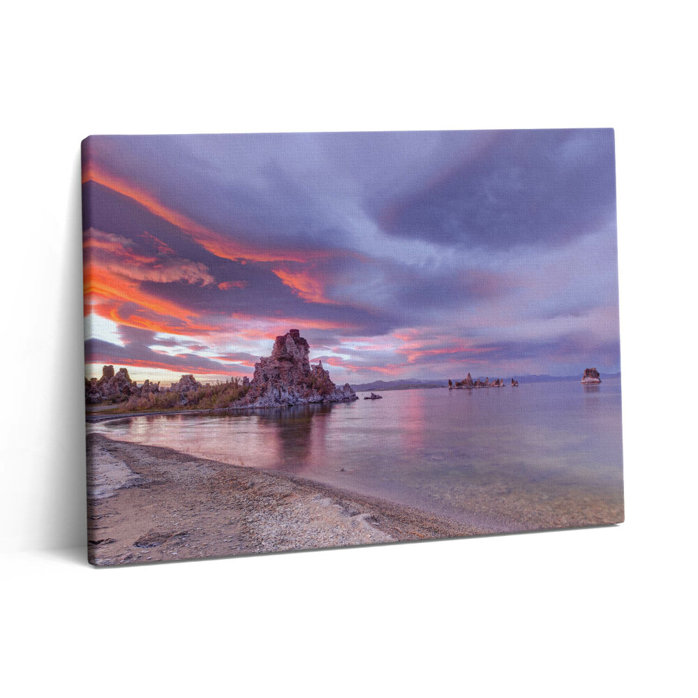 Pictură pe pânză 80x60 Lacul Mono, California de Est