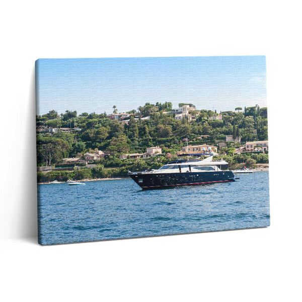 Pictură pe pânză 80x60 Saint-Tropez în Provence, Franța