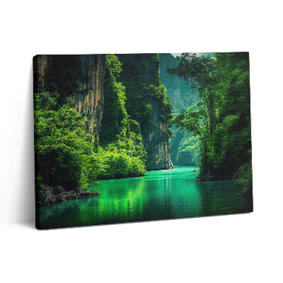 Pictură pe pânză 80x60 Călătorie în Thailanda