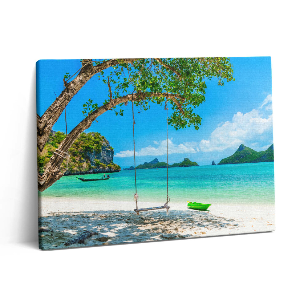 Pictură pe pânză 80x60 Insulă însorită din Thailanda