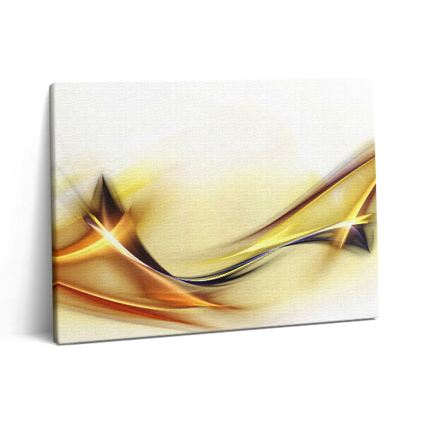 Pictură pe pânză 80x60 Abstractizarea undelor de energie