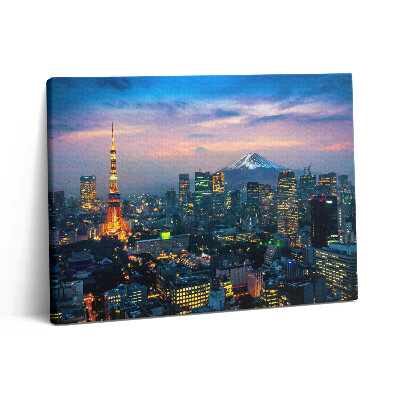 Pictură pe pânză 80x60 Orașul noaptea