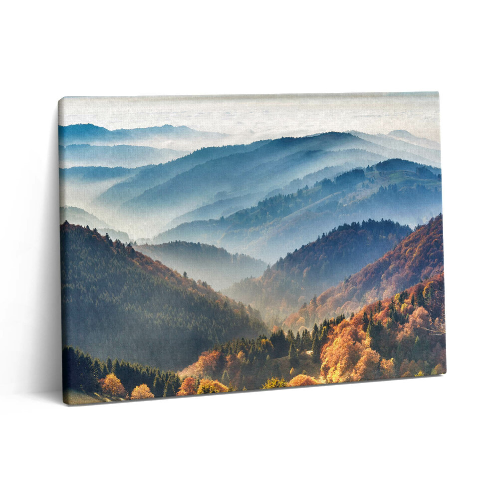 Pictură pe pânză 80x60 Peisaj montan