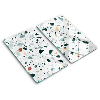 Placă din sticla protectie perete Gresie deschisă la culoare