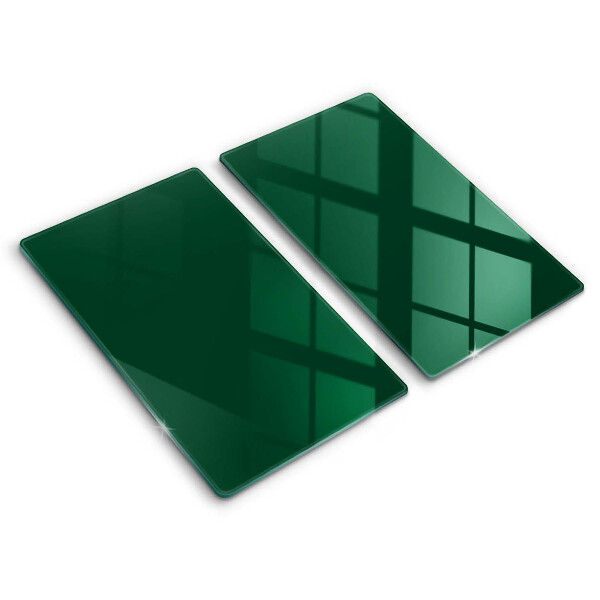 Placă din sticla protectie perete Culoare verde