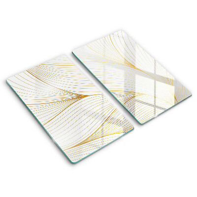 Placă de protecție pentru plita Model de linie modern