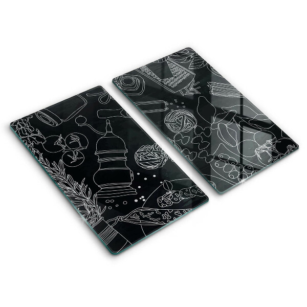 Placă din sticla protectie perete Accesorii de bucătărie