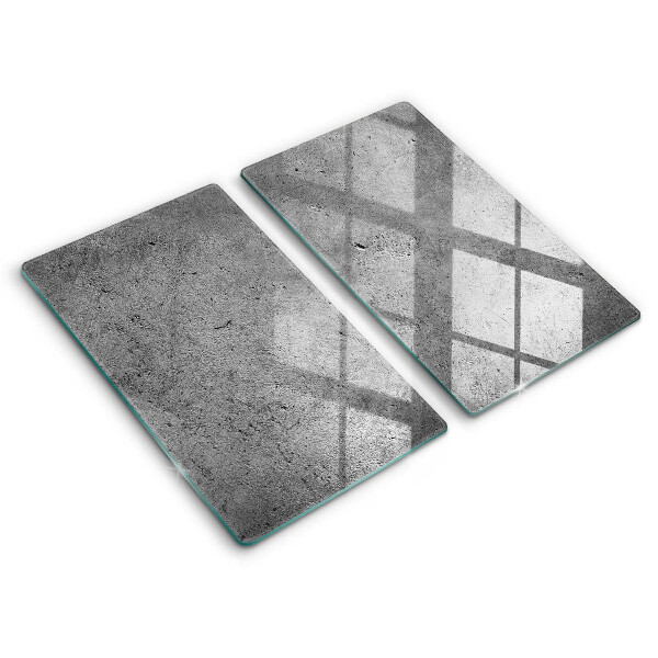 Placă din sticla protectie perete Textură de piatră de beton