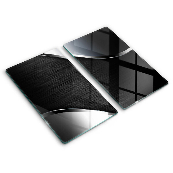 Placă de protecție pentru aragaz Abstracție metalică