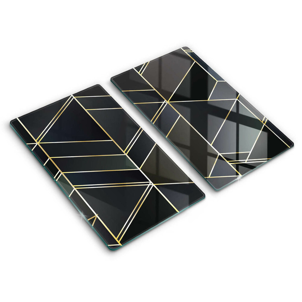 Placă de protecție pentru aragaz Triunghiuri abstracte