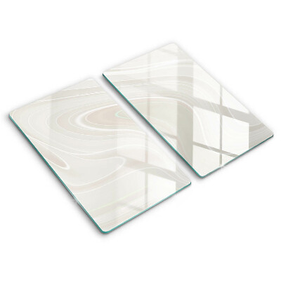 Placă de protecție pentru aragaz Textură cremoasă