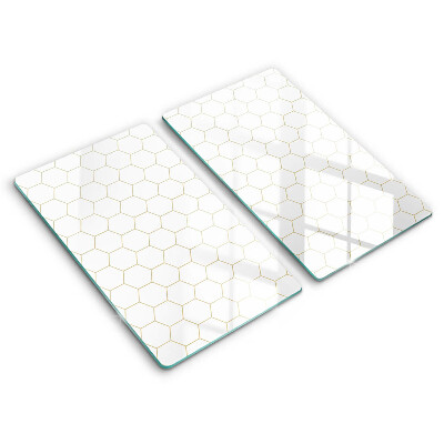 Placă din sticla protectie plita Modele abstracte