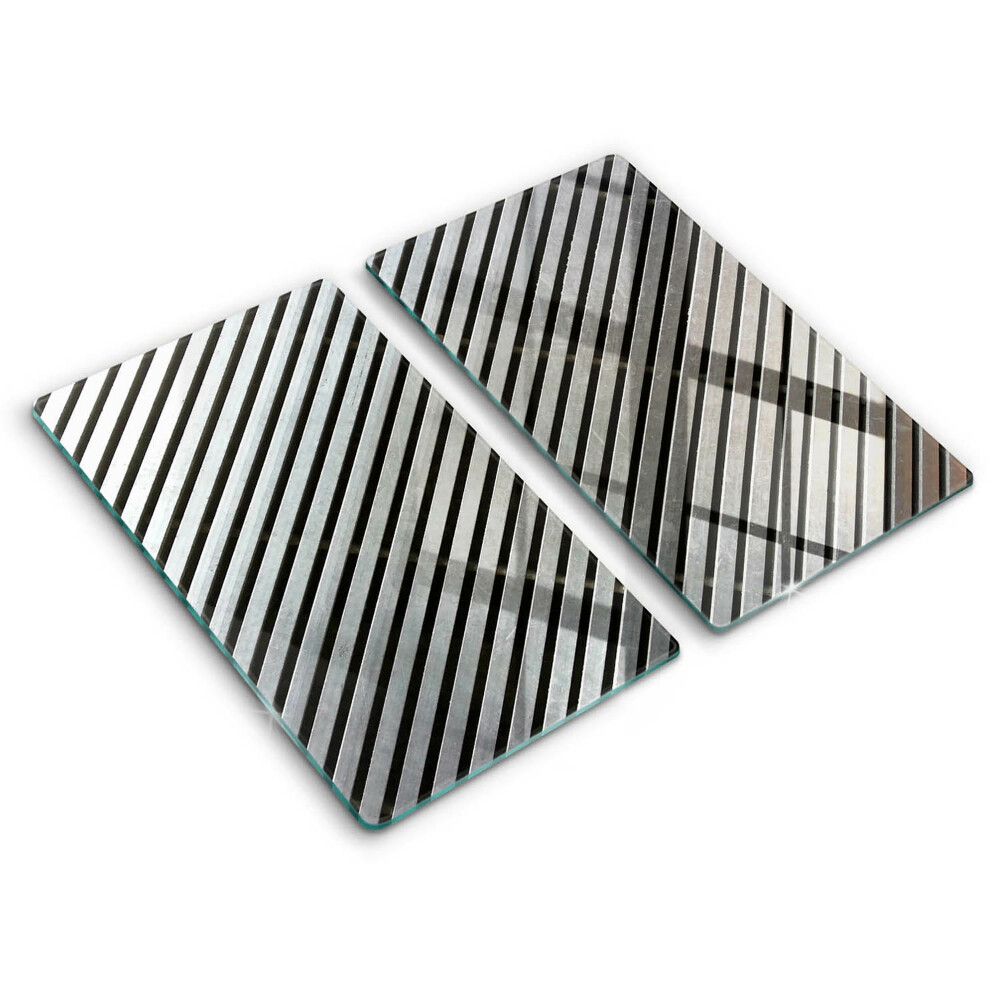 Placă de protecție pentru plita Linii metalice