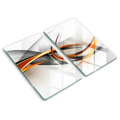 Placă din sticla protectie perete Forme moderne