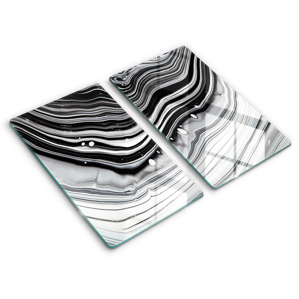 Placă din sticla protectie perete Abstracție de cerneală