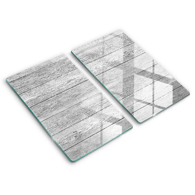 Placă din sticla protectie perete Scânduri vechi de lemn