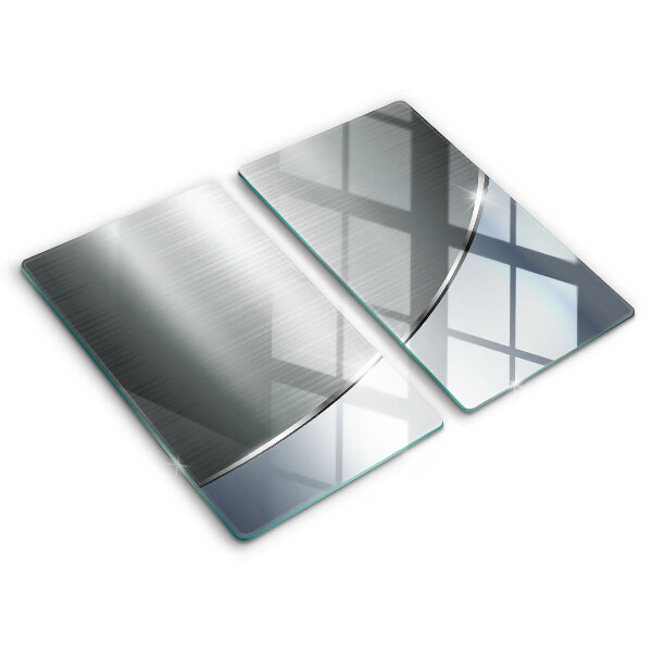 Placă de protecție pentru plita Model abstract metalic