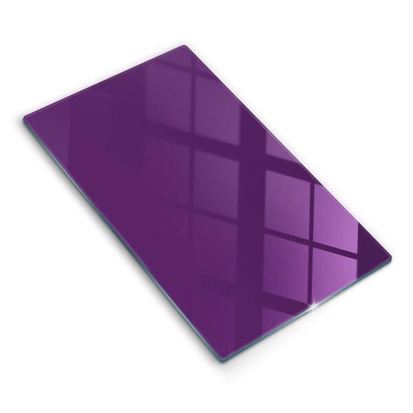 Placă din sticla protectie perete bucatarie Violet