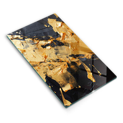 Placă din sticla protectie perete bucatarie Textură elegantă a vopselei