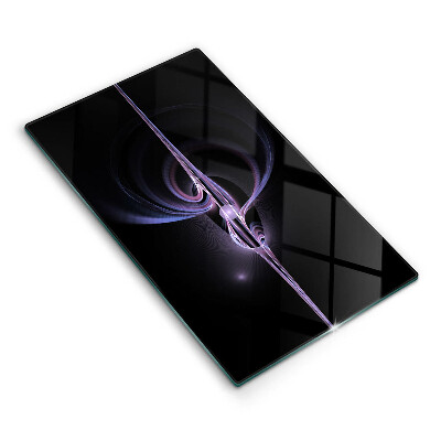 Placă din sticla protectie perete bucatarie Abstracție modernă