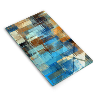 Placă sticla protectie aragaz Fundal pictat