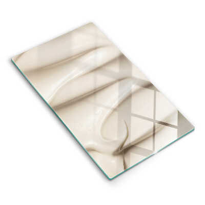 Placă din sticla protectie perete bucatarie Înghețată cremoasă