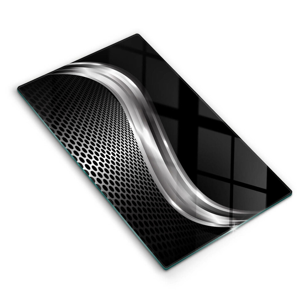 Placă din sticla protectie perete bucatarie Structură metalică