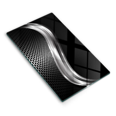 Placă din sticla protectie perete bucatarie Structură metalică