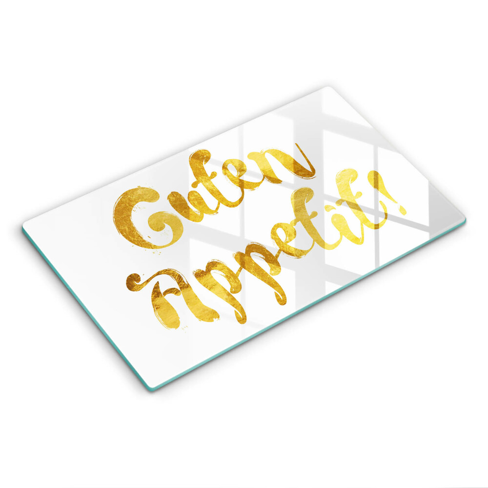 Placă protecție plita Inscripția Poftă bună!