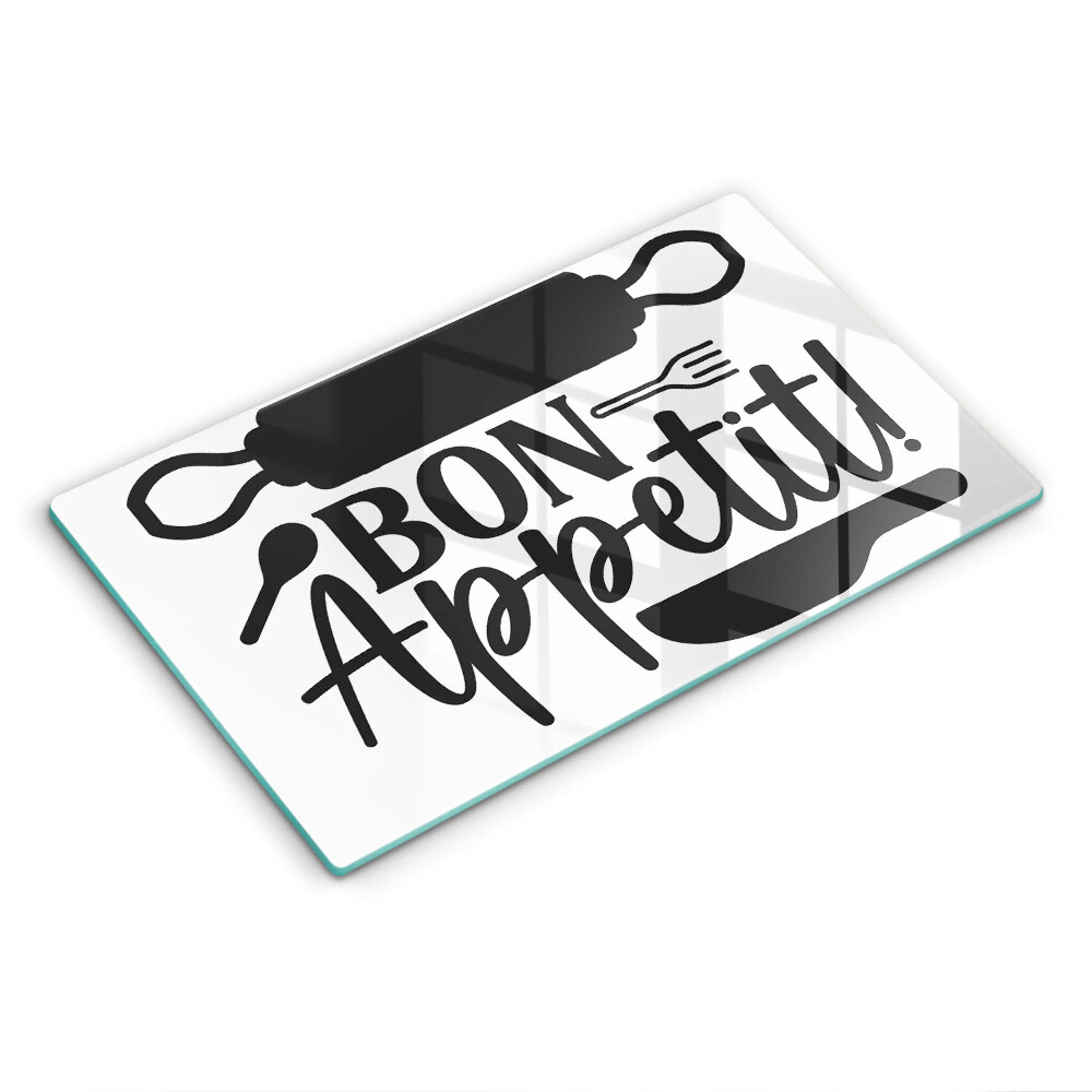 Placă protecție plita Inscripția Poftă bună