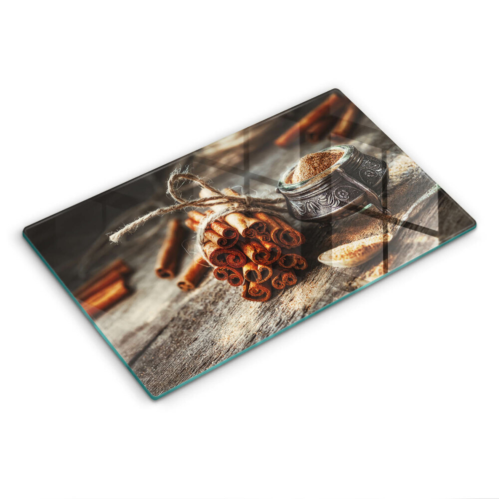 Placă din sticla protectie perete Păstăi de vanilie