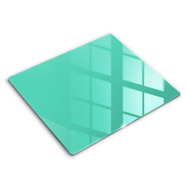 Decorativ placă sticla protectie aragaz Culoare verde 60x52 cm