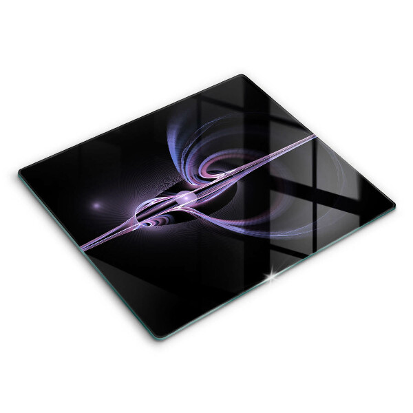 Decorativ placă sticla protectie aragaz Abstracție modernă 60x52 cm