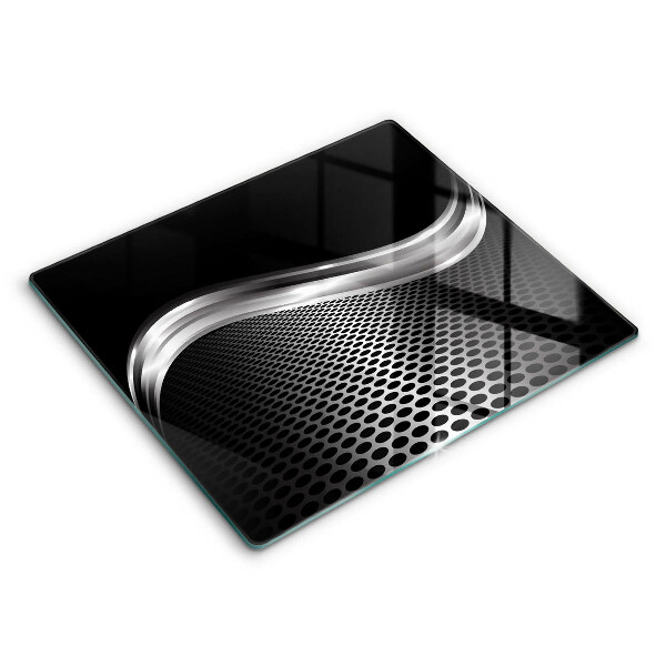 Decorativ placă sticla protectie aragaz Structură metalică 60x52 cm