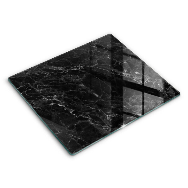 Decorativ placă sticla protectie aragaz Marmură elegantă 60x52 cm