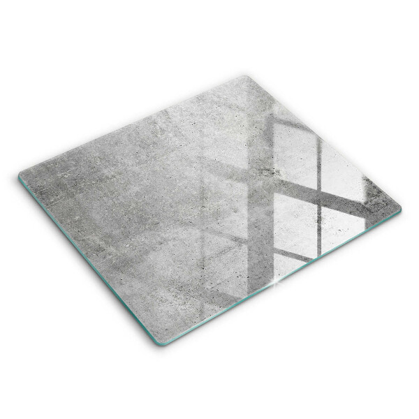 Decorativ placă sticla protectie aragaz Textură de beton 60x52 cm
