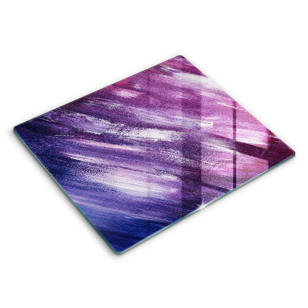 Decorativ placă sticla protectie aragaz Abstractizarea vopselei 60x52 cm