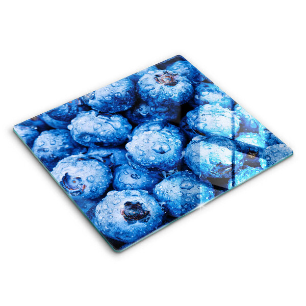Decorativ placă sticla protectie aragaz Afine suculente 60x52 cm